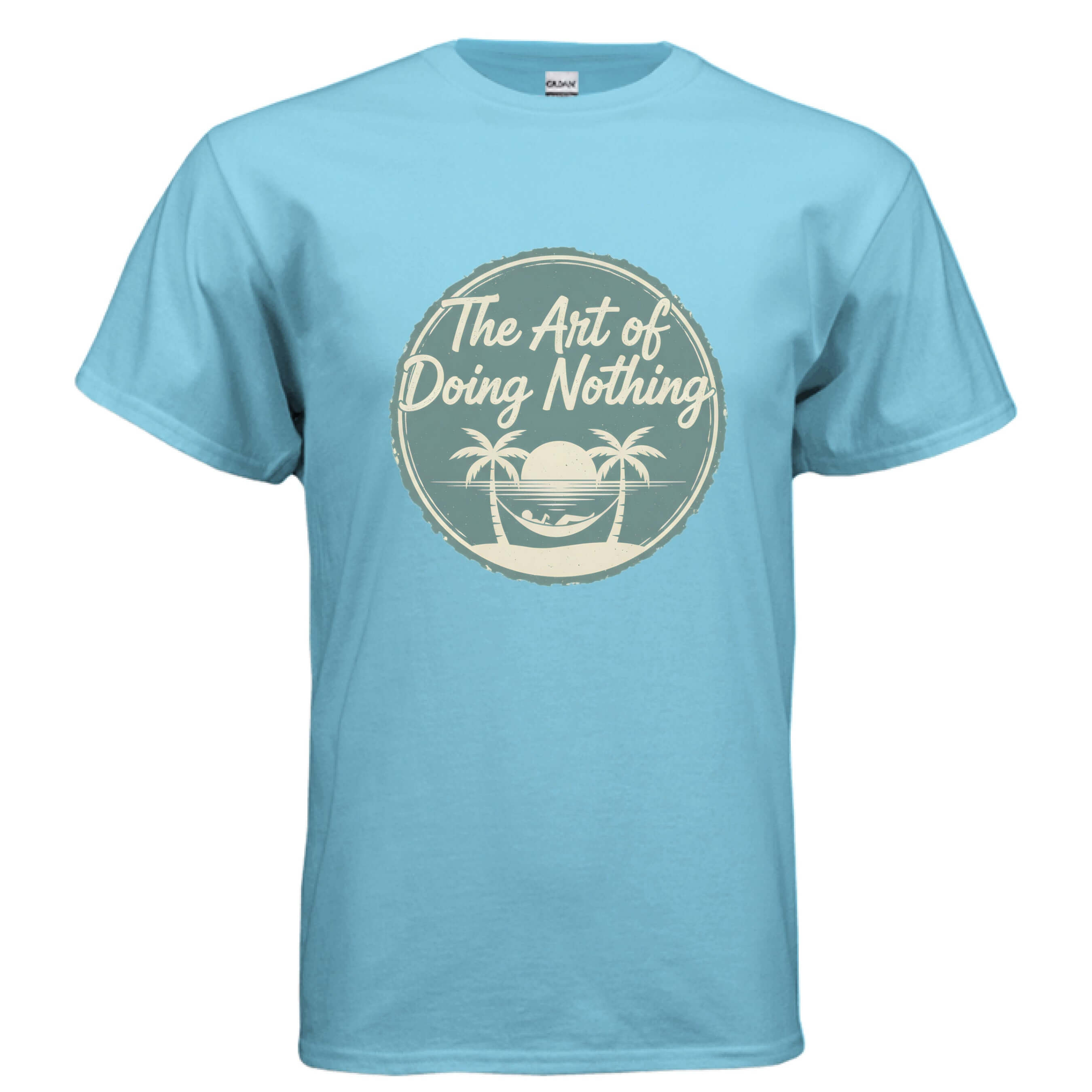 OBSIDIAN CODE brings the Art of Doing Nothing tee, a calm and cozy self-care shirt for relaxation lovers and everyday comfort.