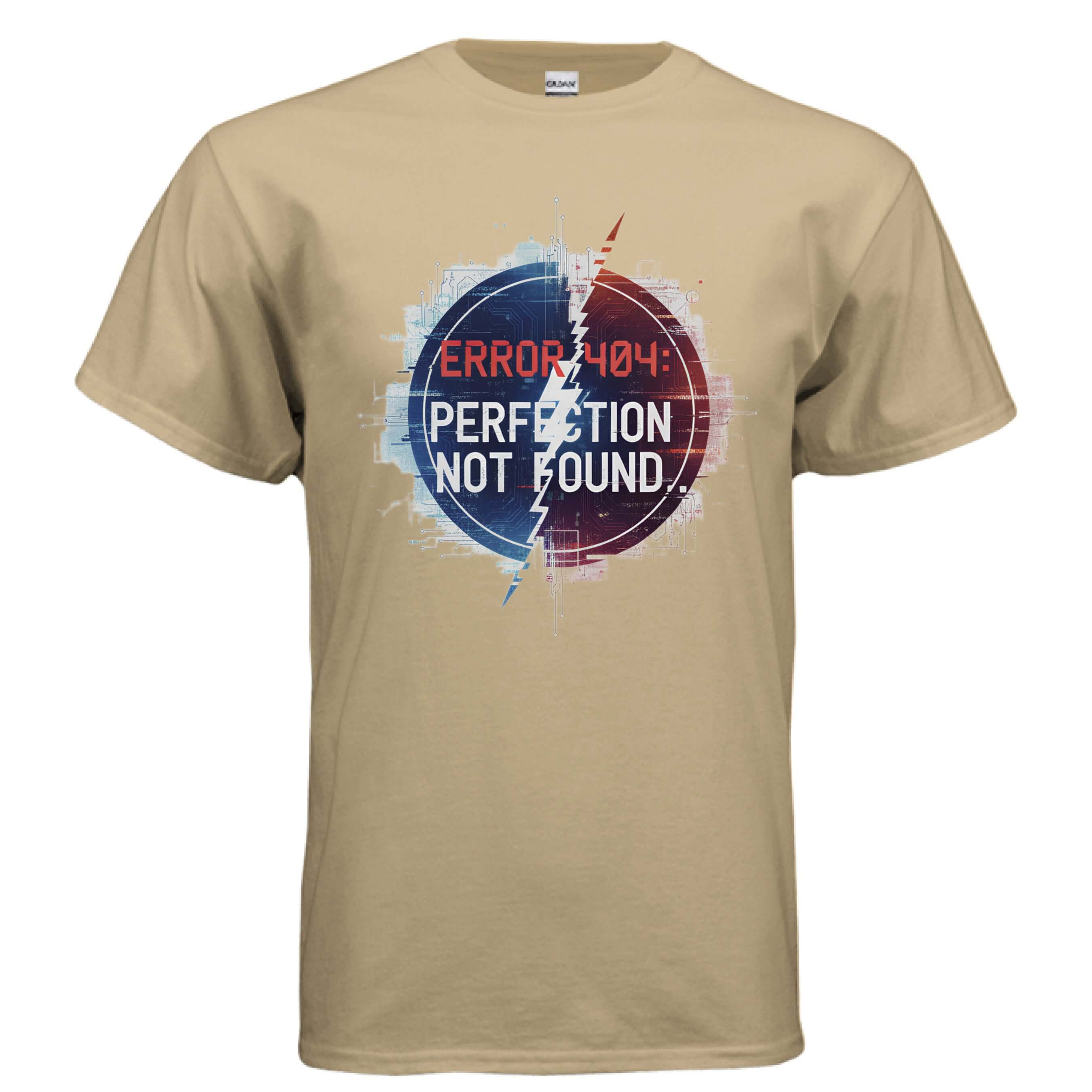 OBSIDIAN CODE brings the Error 404 tee, a funny developer shirt perfect for programmers, coders, and lovers of clever tech humor.