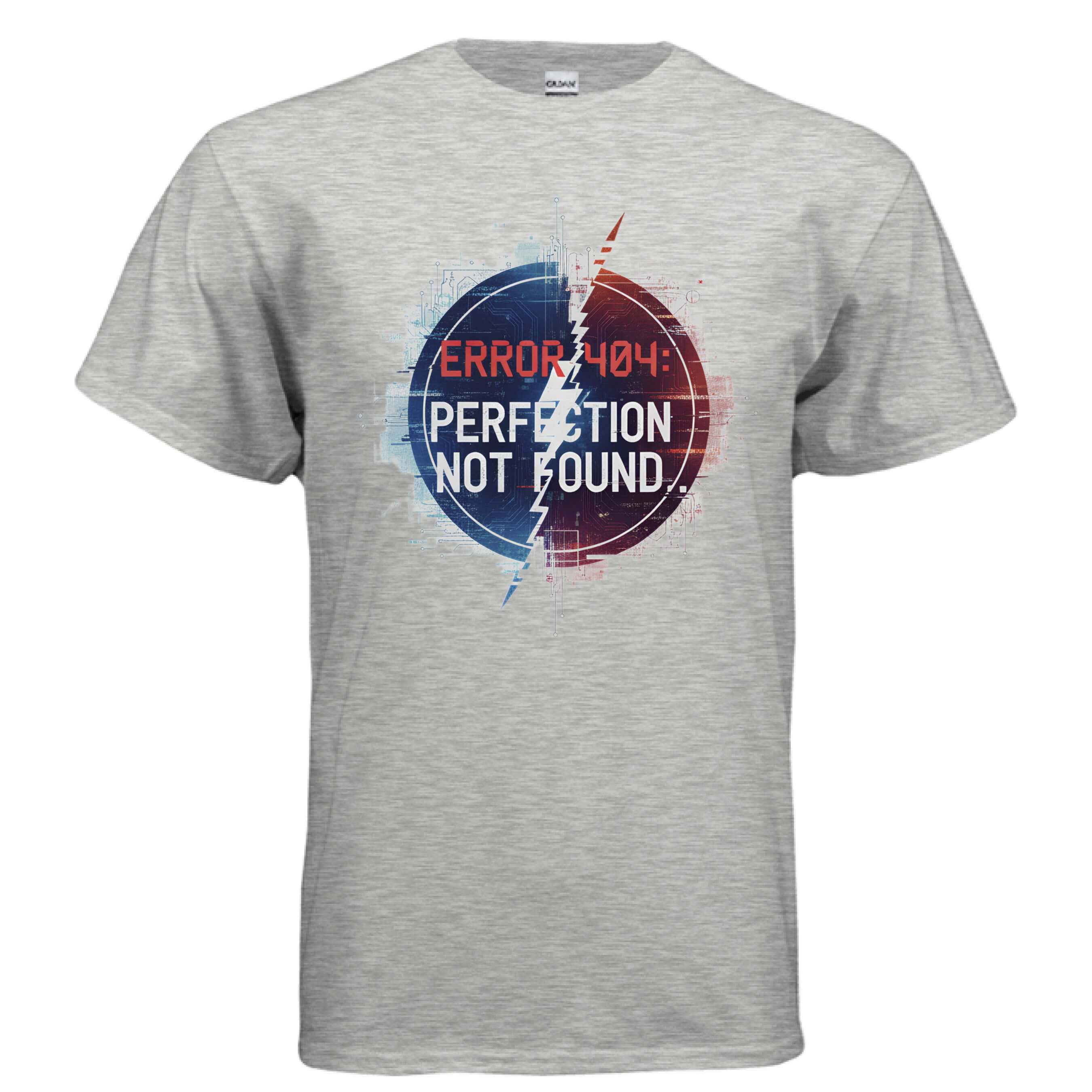 OBSIDIAN CODE brings the Error 404 tee, a funny developer shirt perfect for programmers, coders, and lovers of clever tech humor.