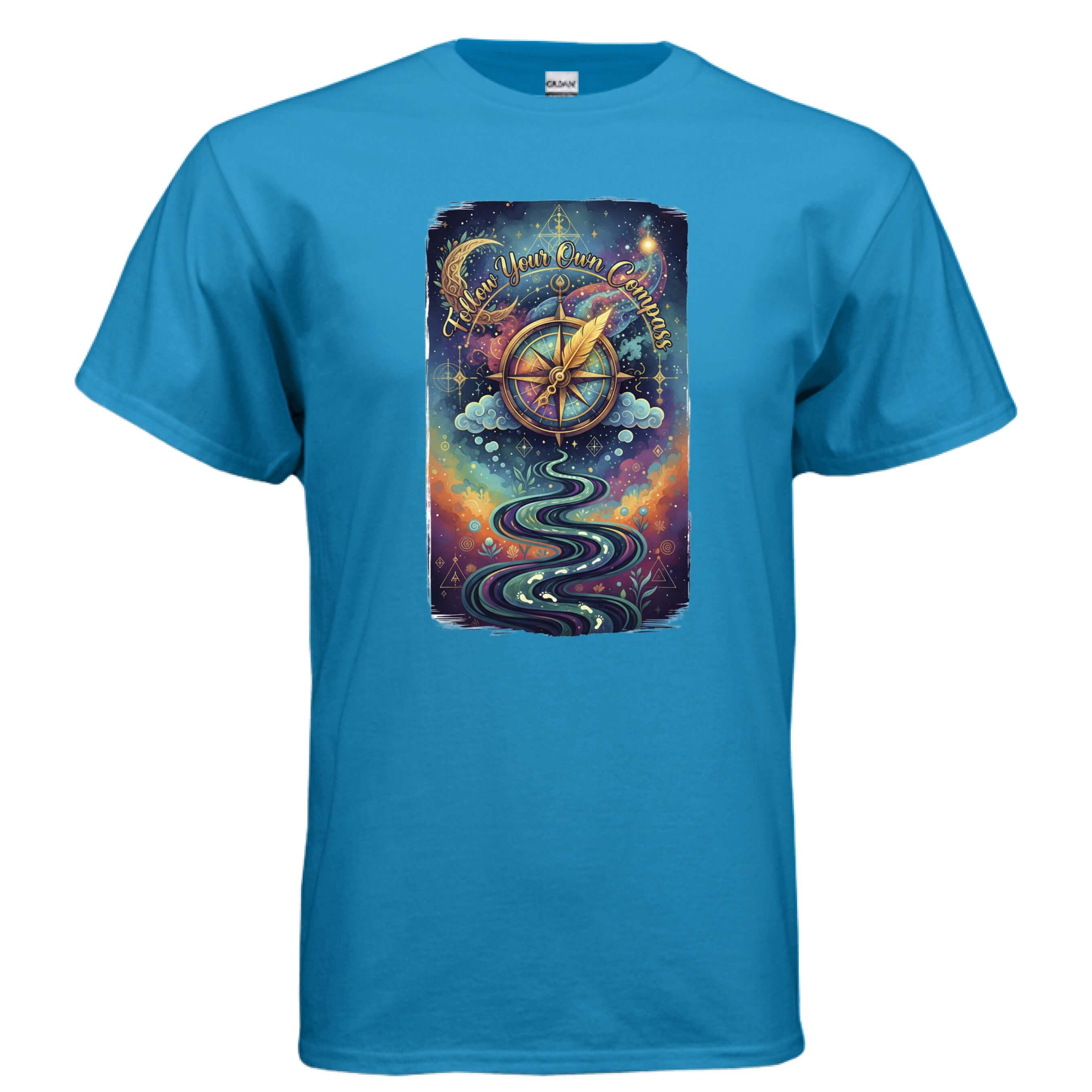 OBSIDIAN CODE presents an inspiring Follow Your Compass tee for adventurers who love motivation, comfort, and everyday exploration.