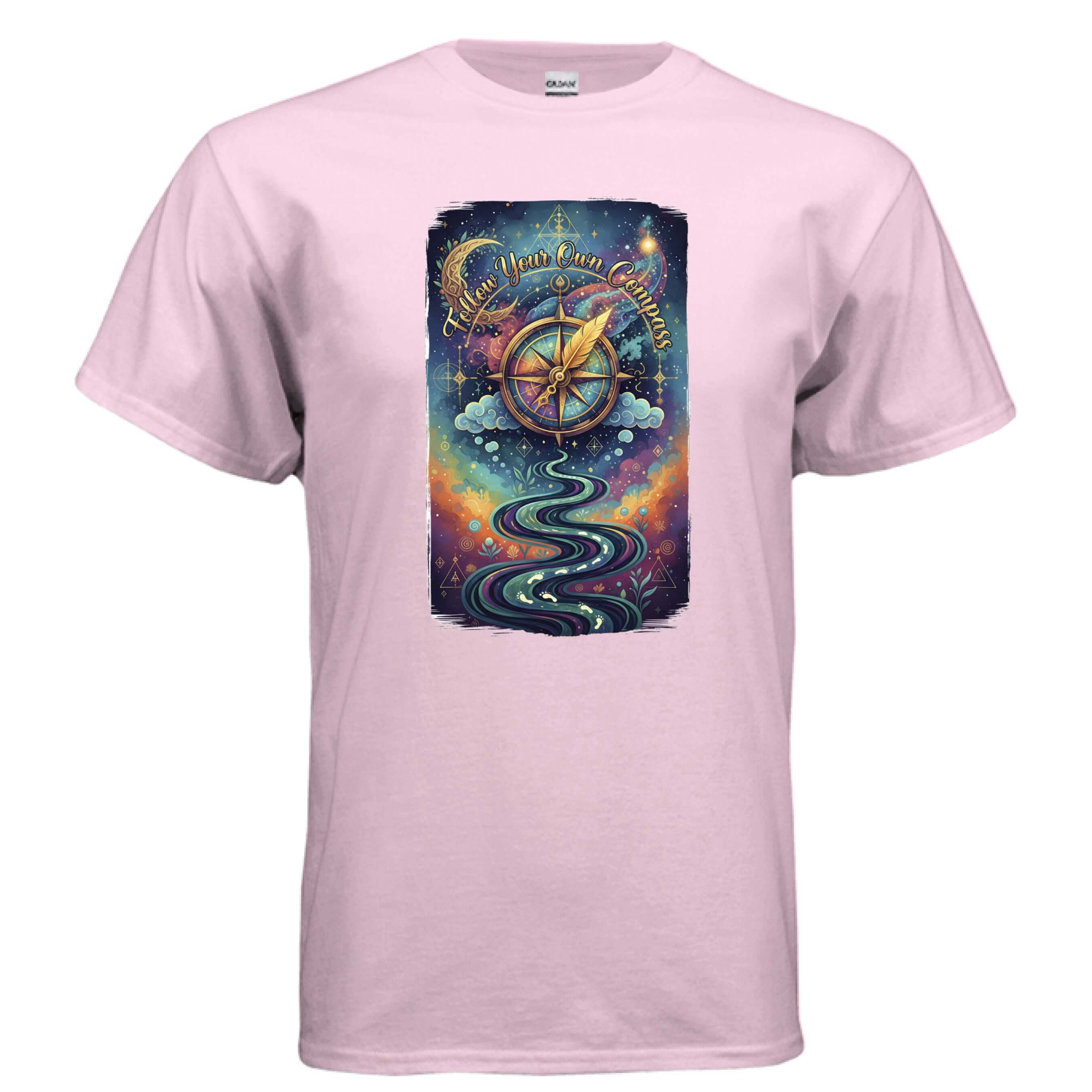 OBSIDIAN CODE presents an inspiring Follow Your Compass tee for adventurers who love motivation, comfort, and everyday exploration.