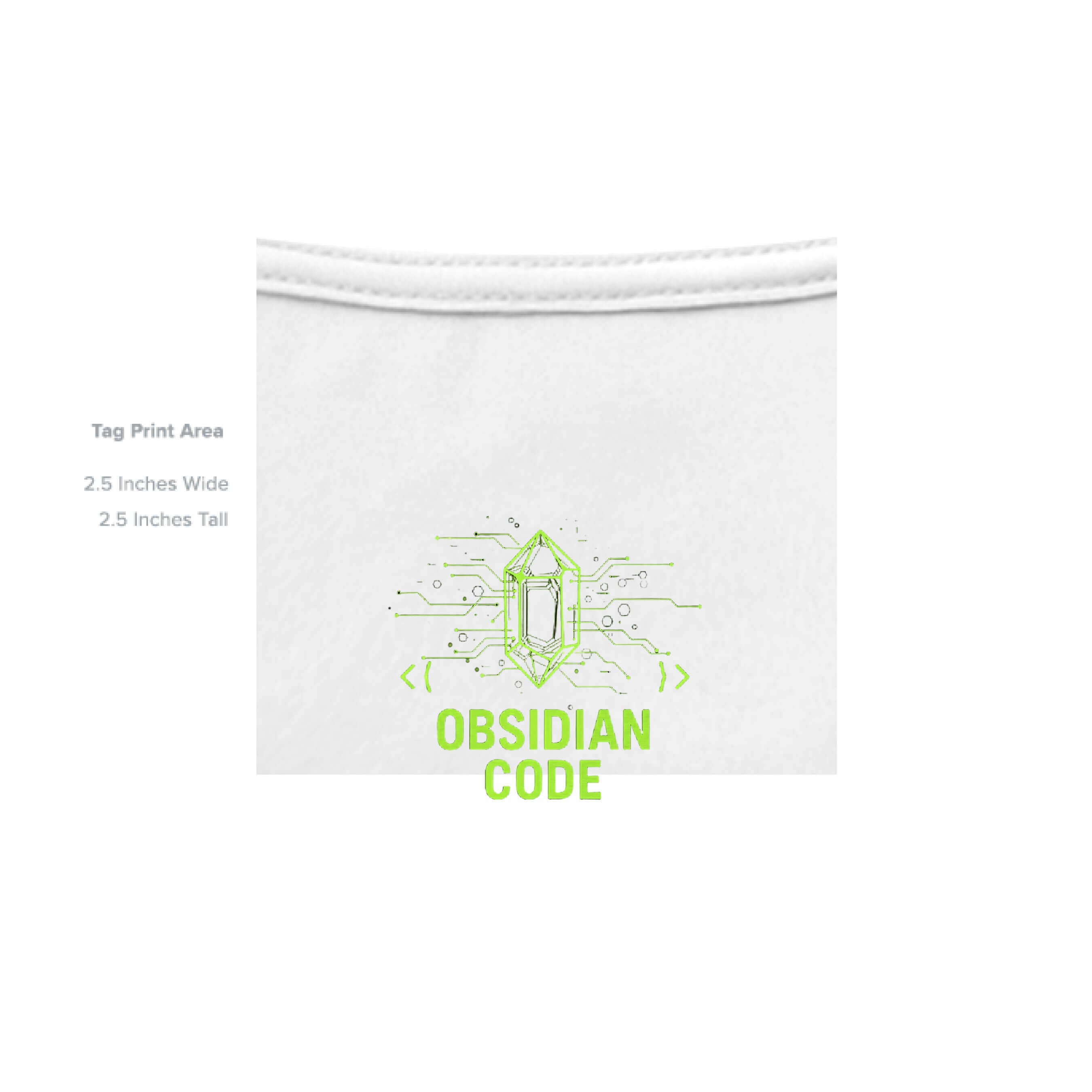 OBSIDIAN CODE brings a Good Vibes Only tee filled with positivity, uplifting style, and bright everyday comfort.