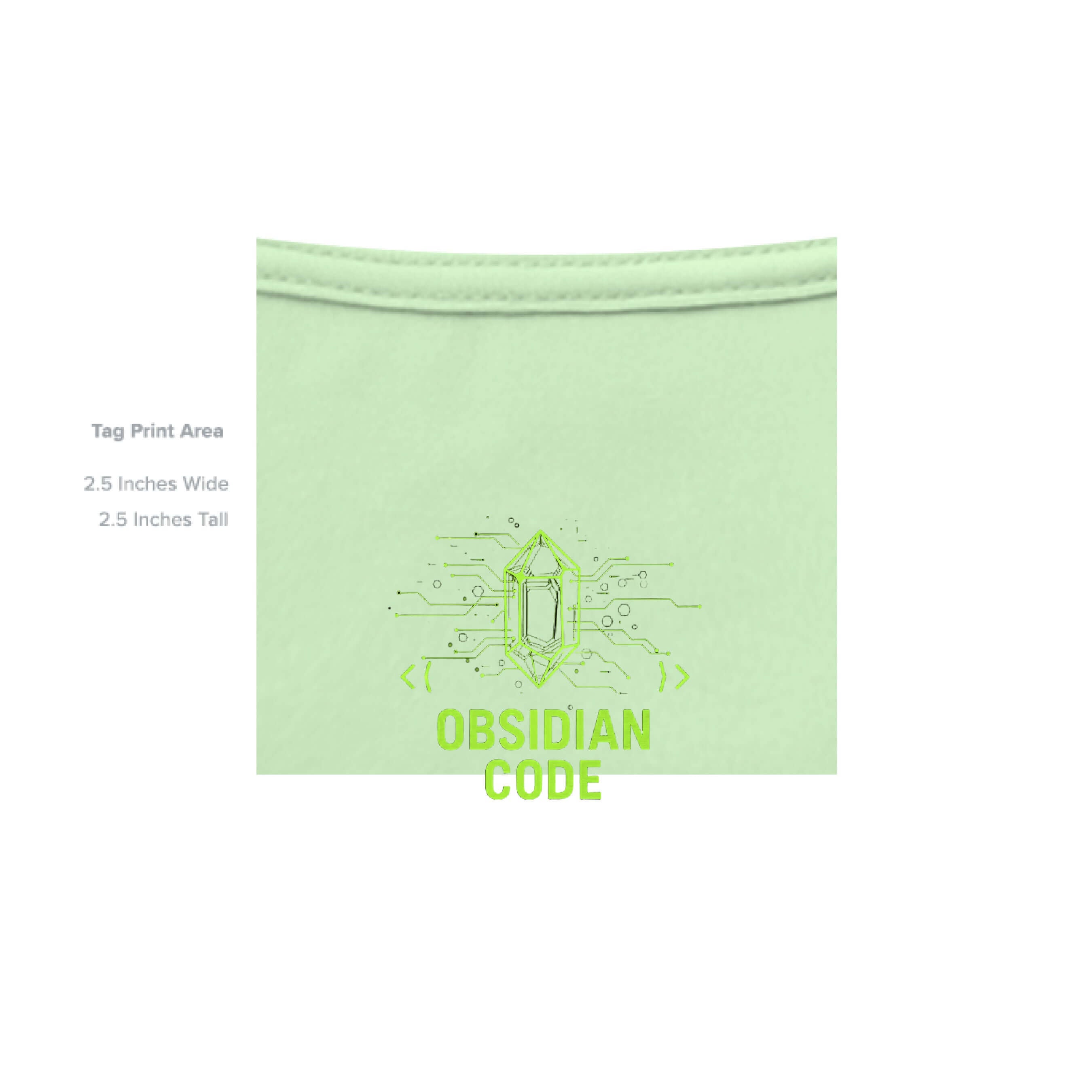 OBSIDIAN CODE brings a Good Vibes Only tee filled with positivity, uplifting style, and bright everyday comfort.