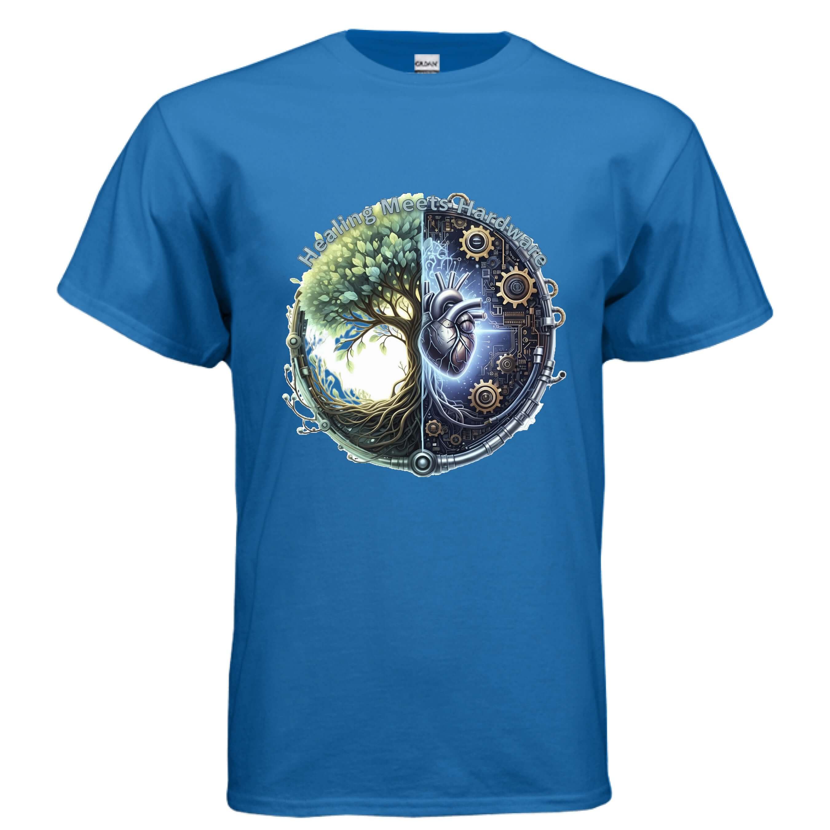 OBSIDIAN CODE releases a Healing Meets Hardware tee built for healthcare innovators who admire the blend of medicine and modern tech.