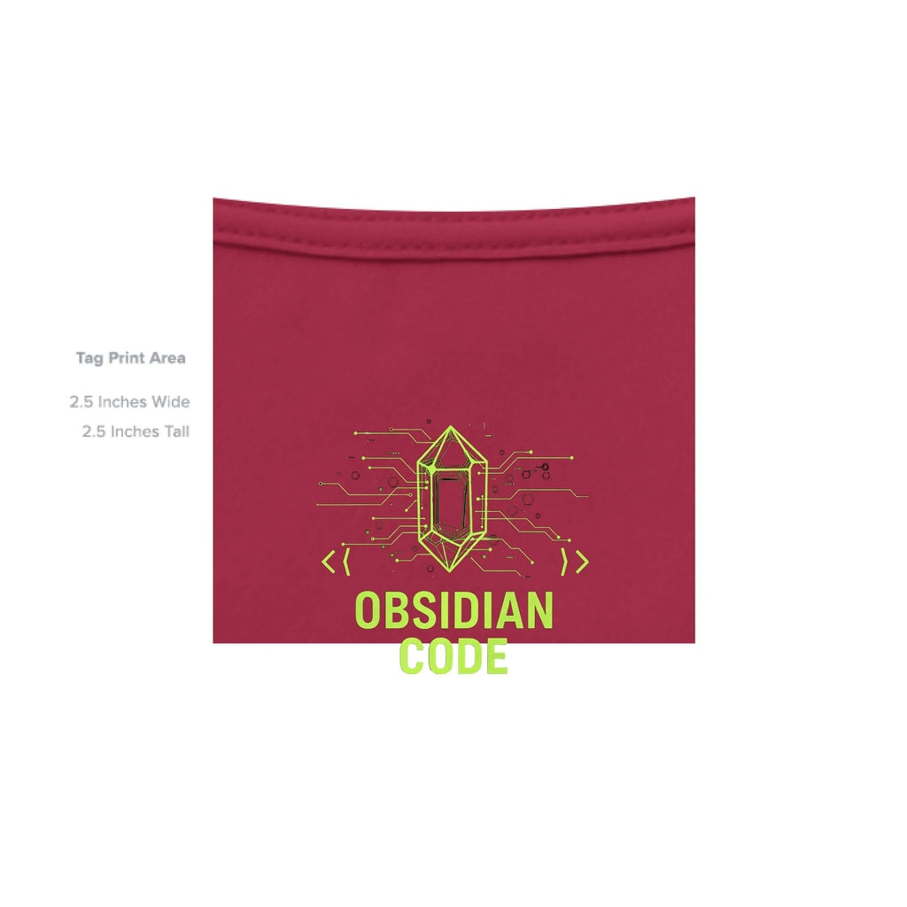 OBSIDIAN CODE delivers the Low Power Mode tee, a funny tech humor shirt perfect for tired developers, gamers, and everyday comfort.