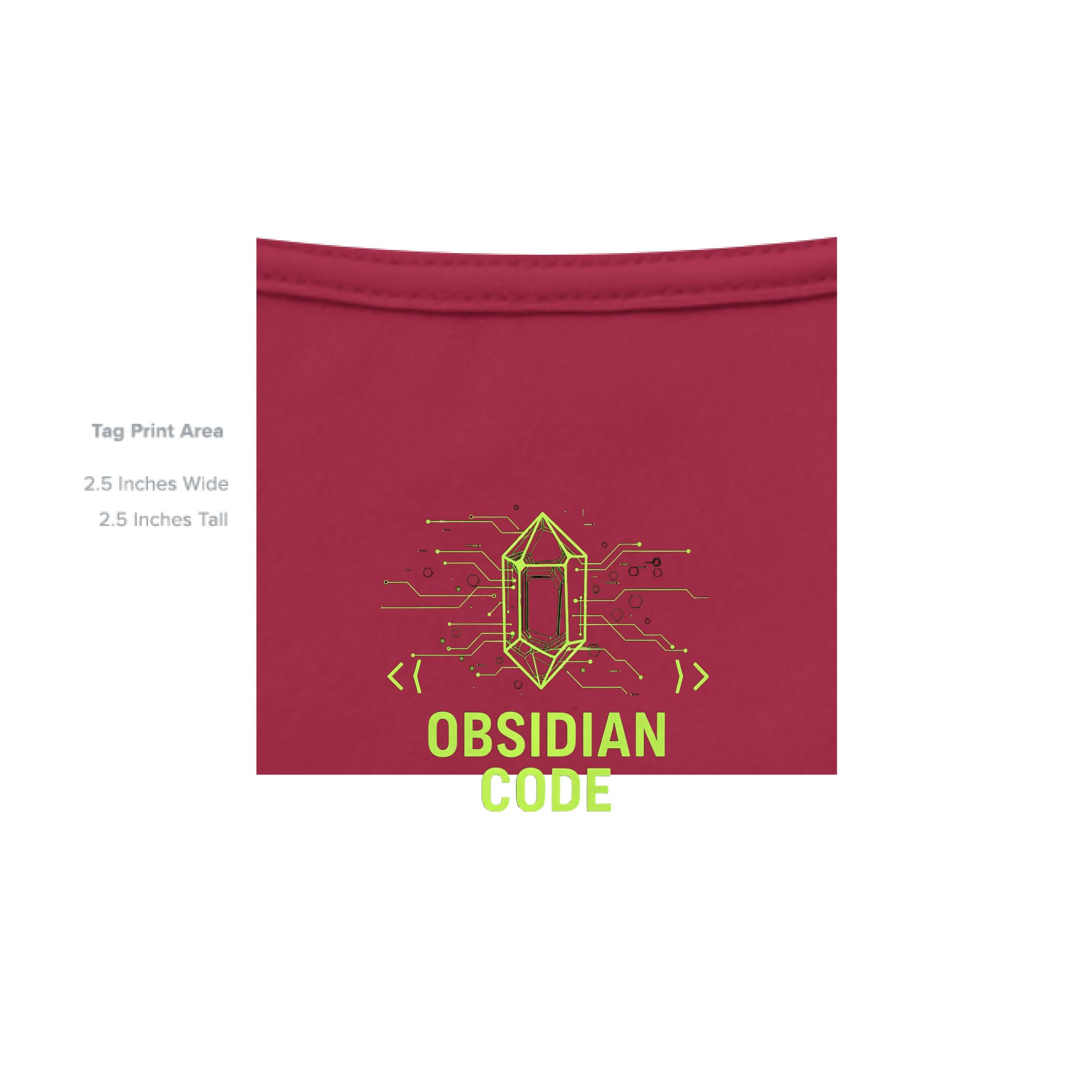 OBSIDIAN CODE delivers the Low Power Mode tee, a funny tech humor shirt perfect for tired developers, gamers, and everyday comfort.