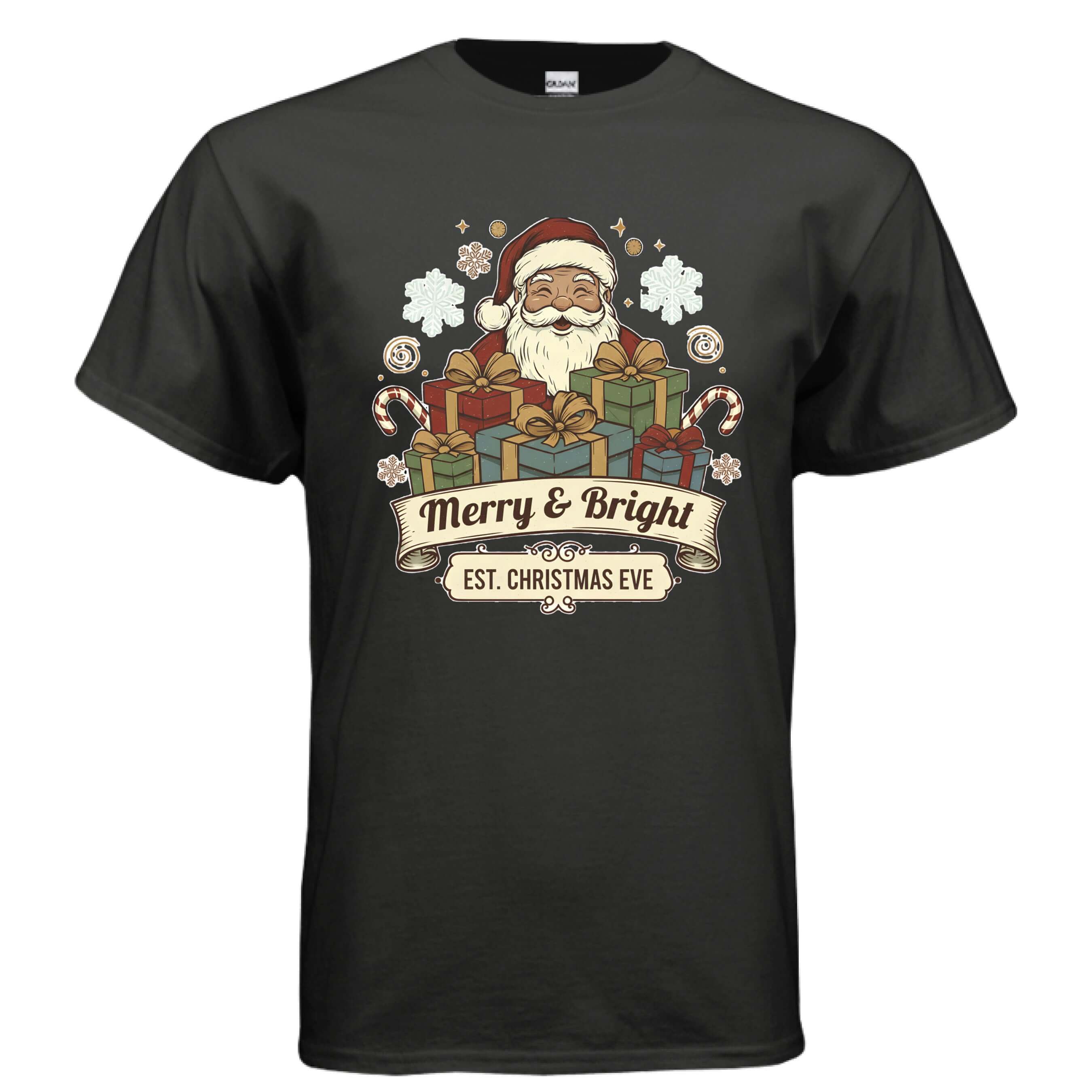 OBSIDIAN CODE offers a Merry and Bright tee with classic Christmas cheer, festive comfort, and joyful seasonal style.