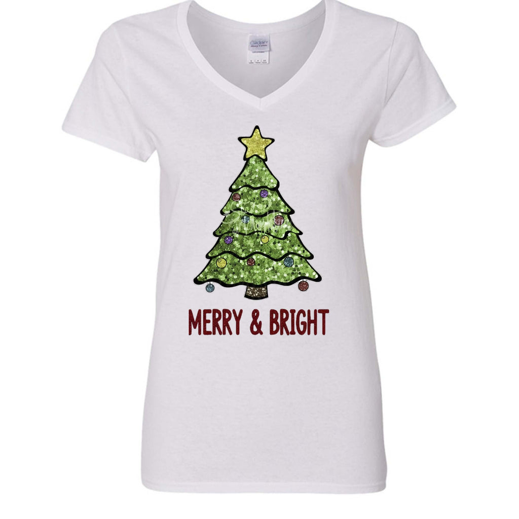 OBSIDIAN CODE delivers a festive Merry & Bright V-Neck tee designed for comfort, holiday cheer, and stylish seasonal wear.