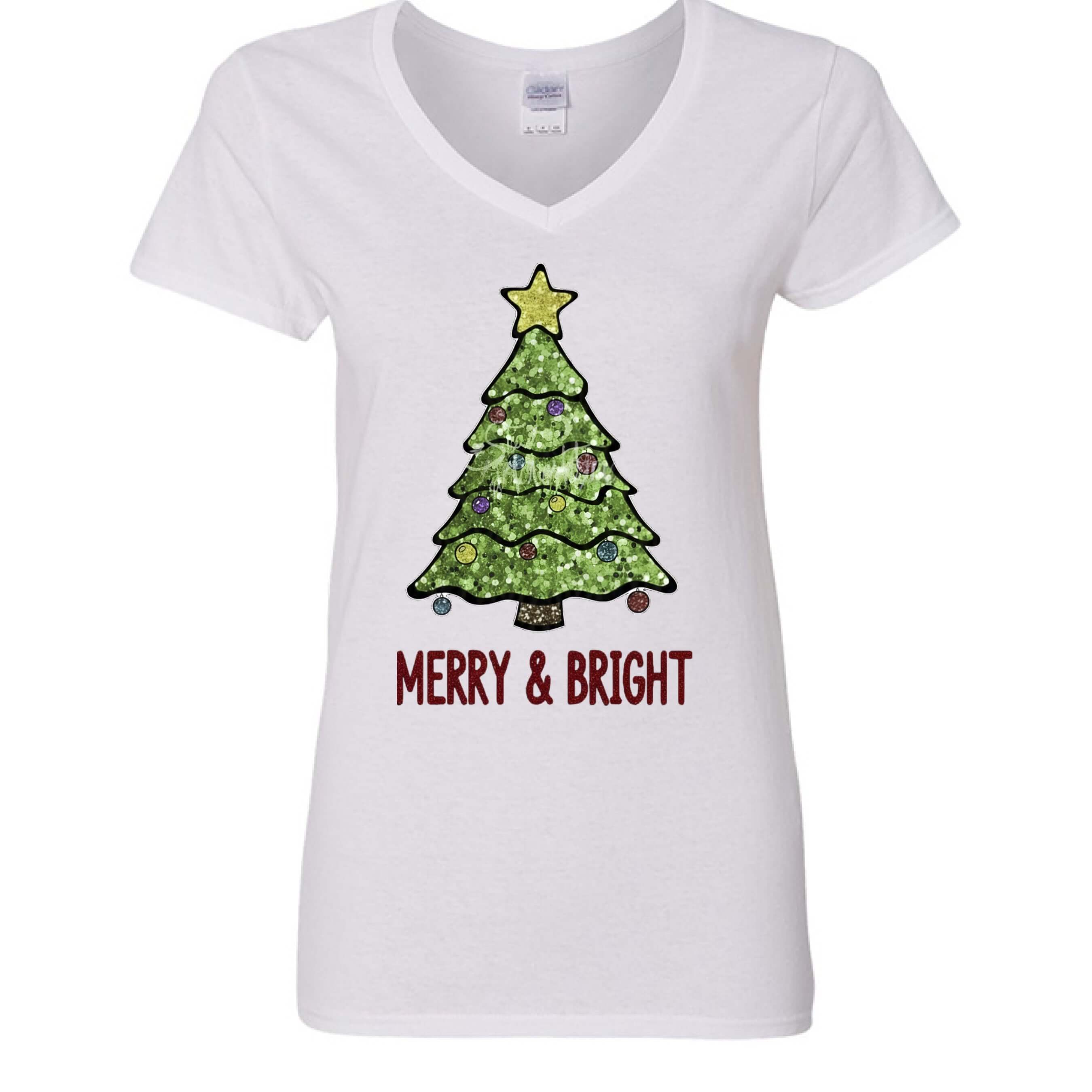 OBSIDIAN CODE delivers a festive Merry & Bright V-Neck tee designed for comfort, holiday cheer, and stylish seasonal wear.