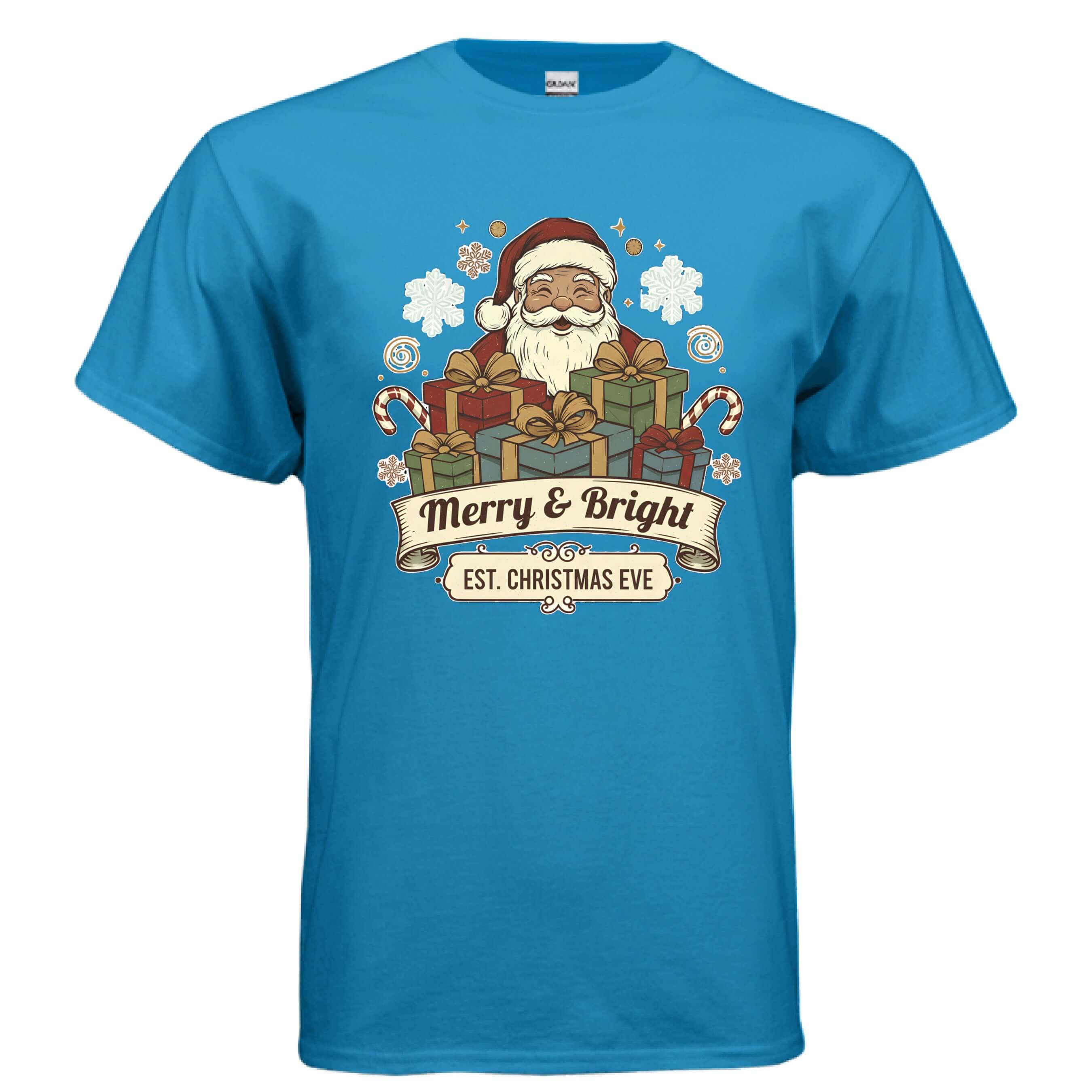 OBSIDIAN CODE offers a Merry and Bright tee with classic Christmas cheer, festive comfort, and joyful seasonal style.