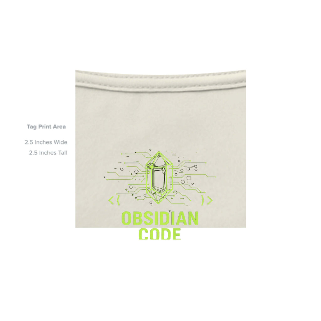 OBSIDIAN CODE presents a playful Naughty List tee with humorous Christmas style, festive personality, and lighthearted seasonal charm.