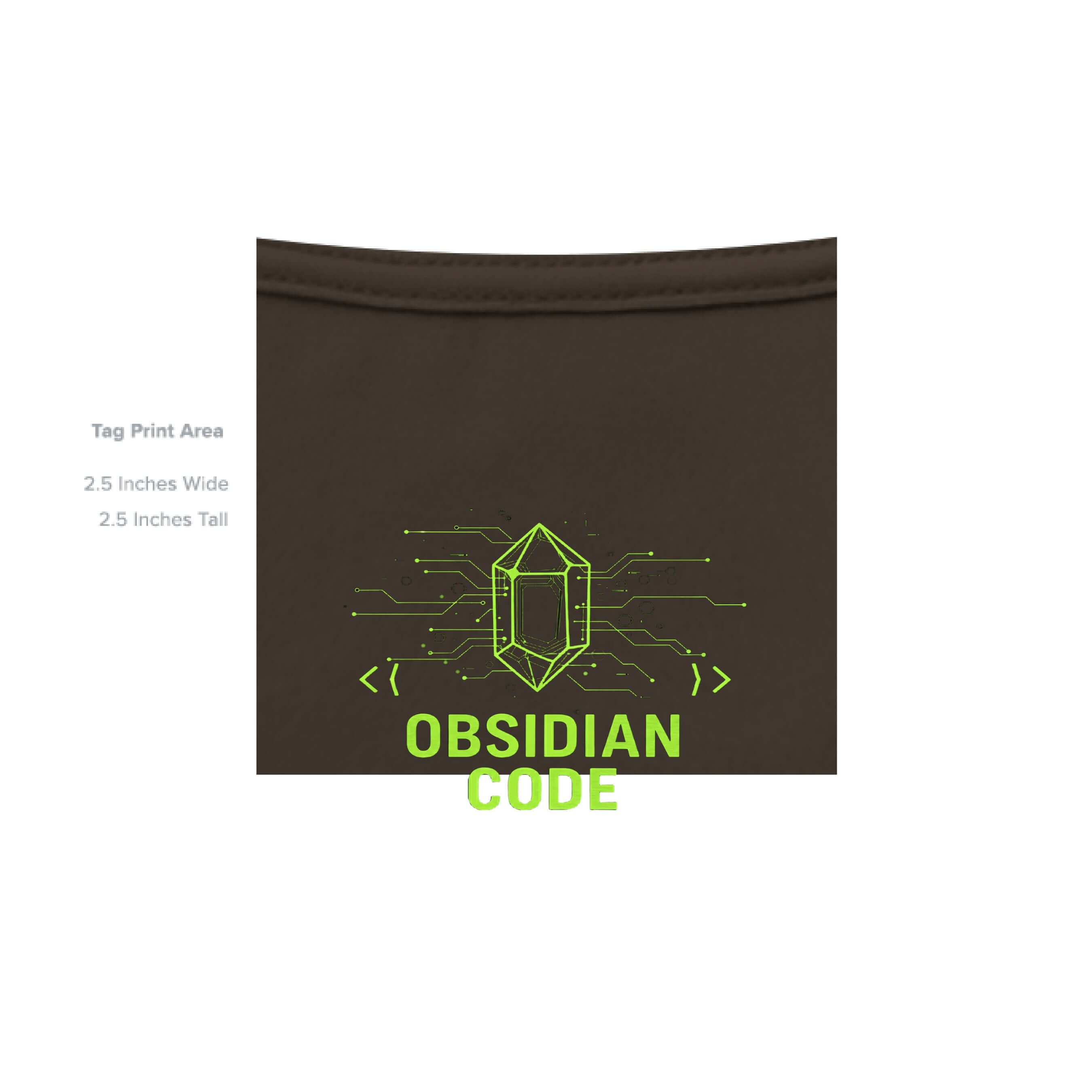 OBSIDIAN CODE delivers a modern Next Evolution tee designed to inspire innovation, technology, and a confident growth mindset.