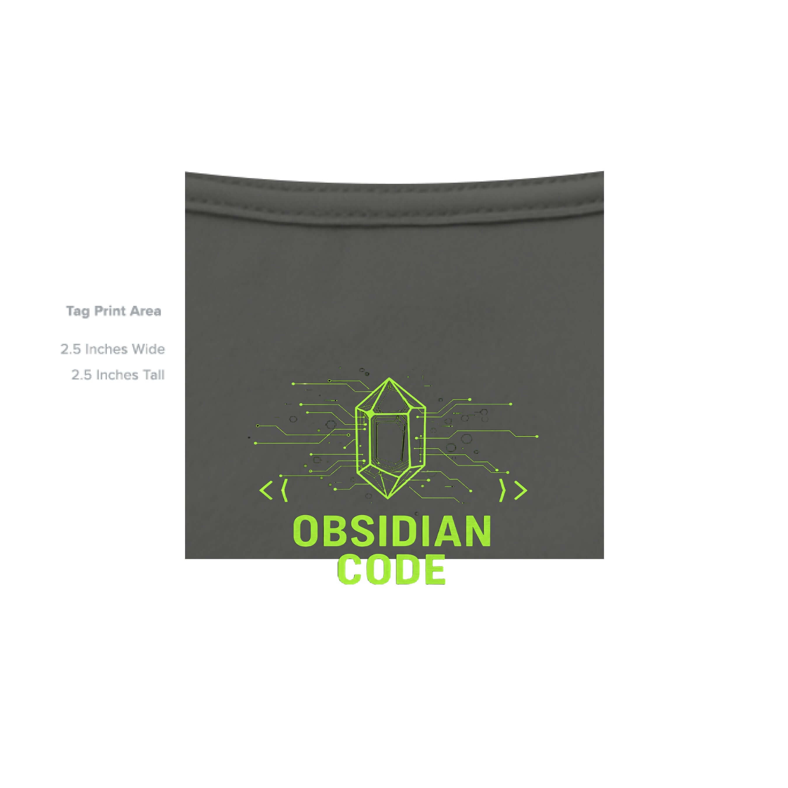 OBSIDIAN CODE delivers a modern Next Evolution tee designed to inspire innovation, technology, and a confident growth mindset.