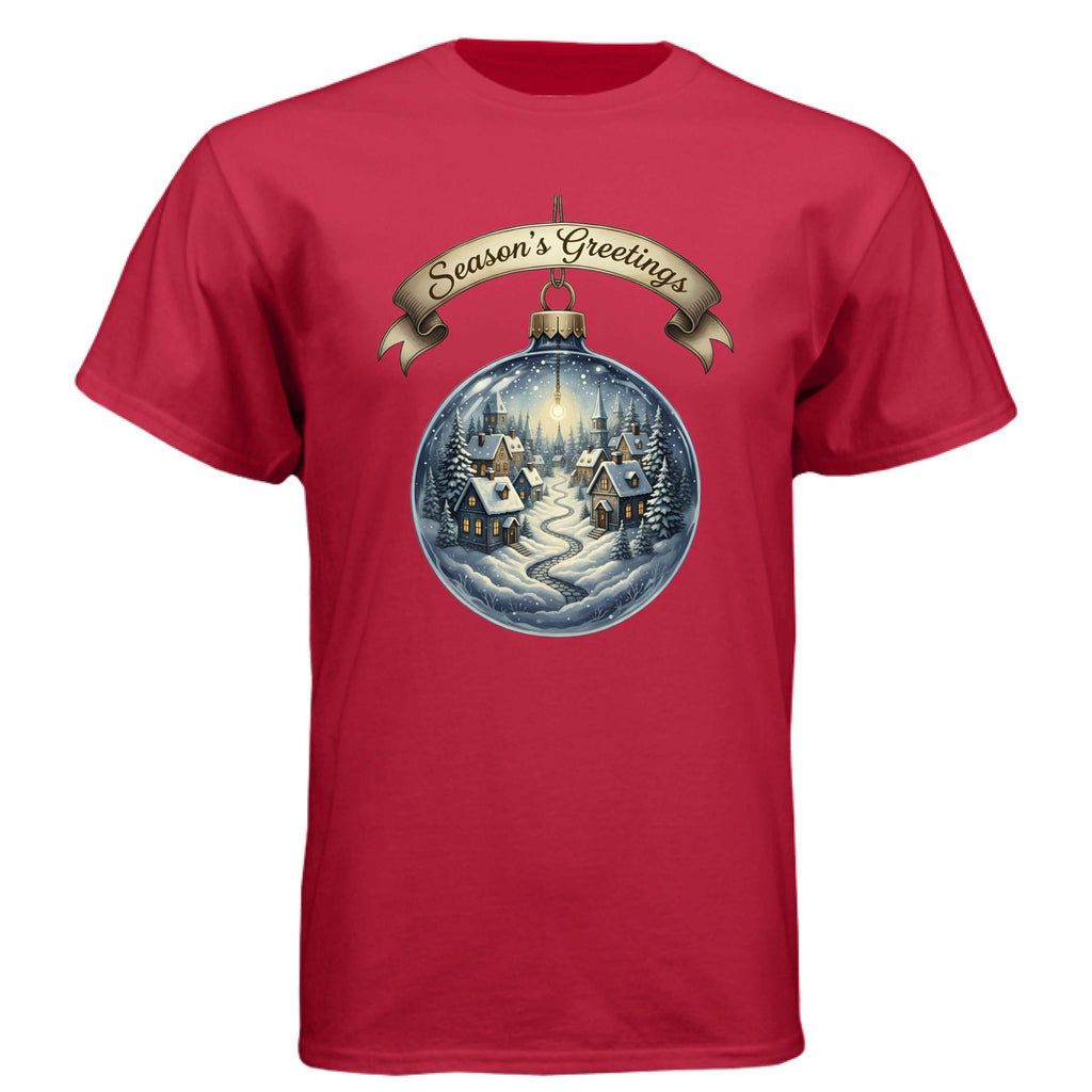 OBSIDIAN CODE presents a cheerful Seasons Greetings tee designed for festive comfort, bright Christmas spirit, and joyful holiday style.