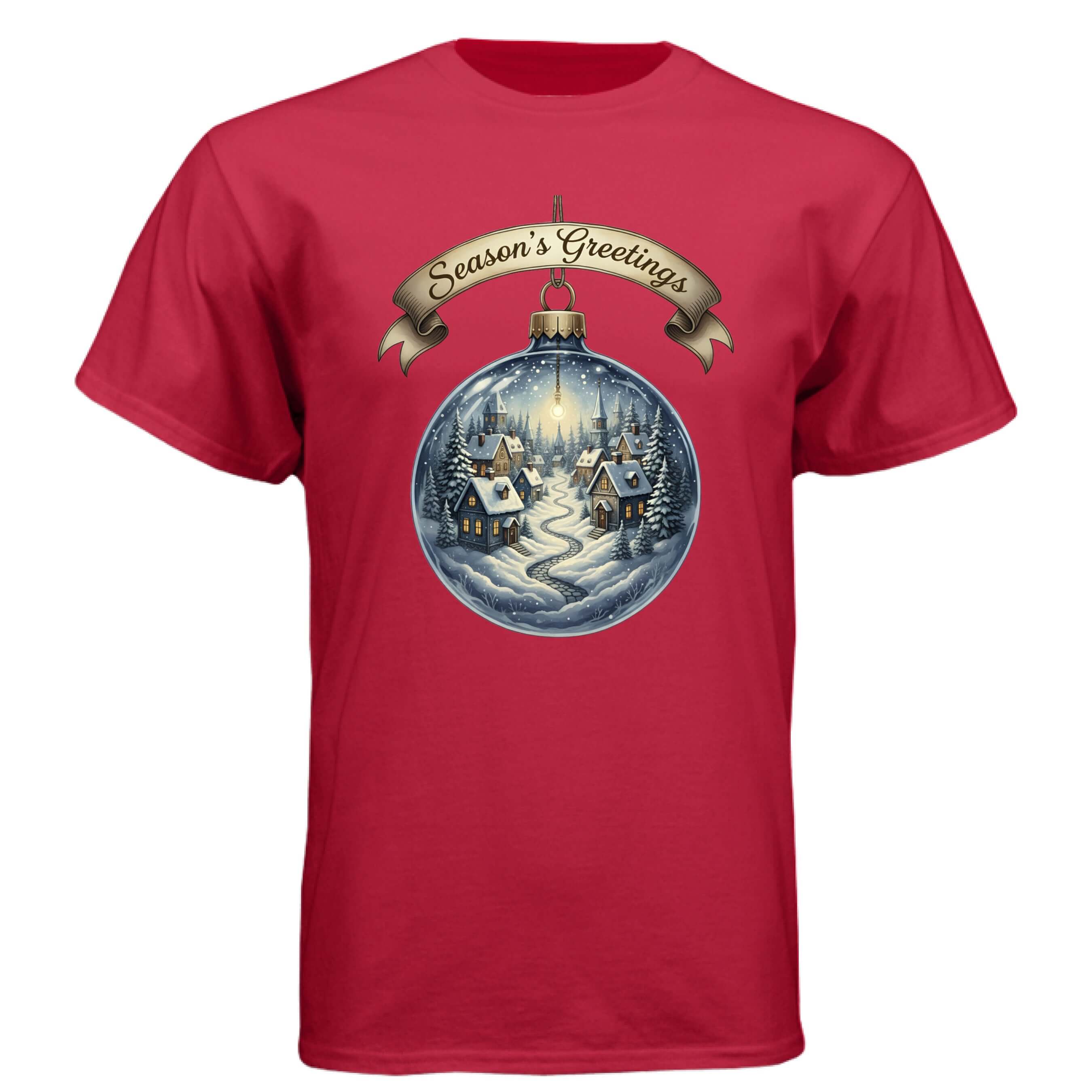 OBSIDIAN CODE presents a cheerful Seasons Greetings tee designed for festive comfort, bright Christmas spirit, and joyful holiday style.