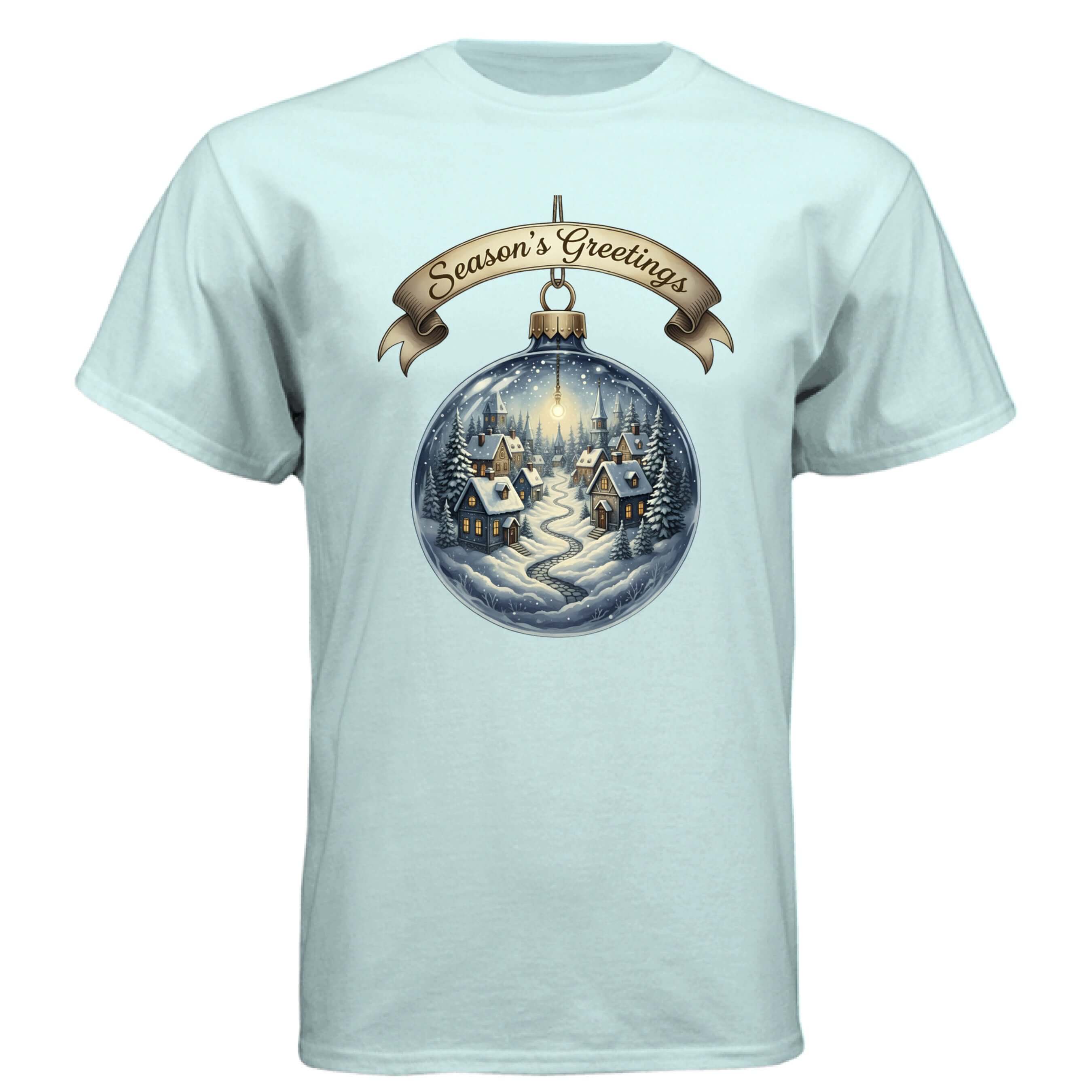 OBSIDIAN CODE presents a cheerful Seasons Greetings tee designed for festive comfort, bright Christmas spirit, and joyful holiday style.