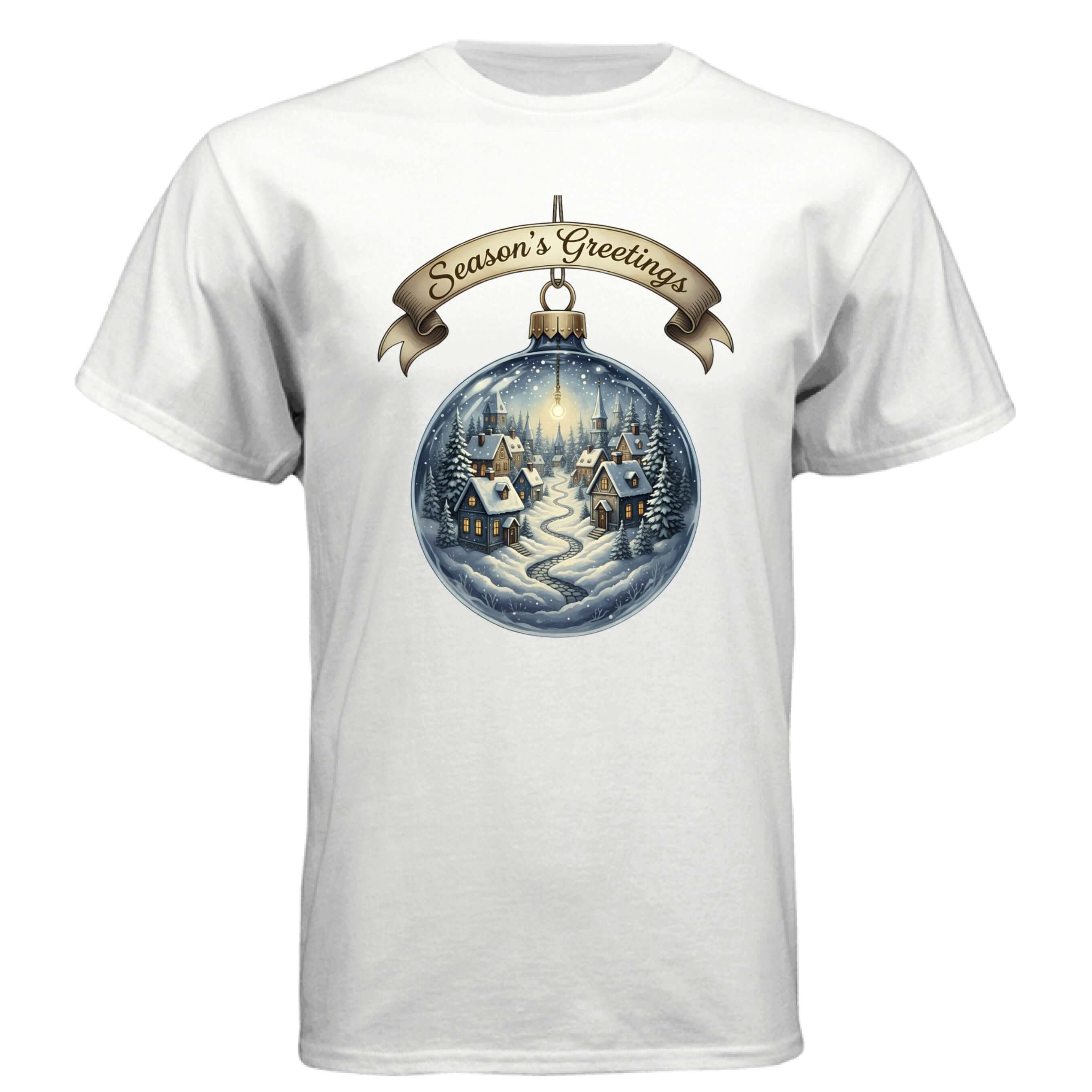 OBSIDIAN CODE presents a cheerful Seasons Greetings tee designed for festive comfort, bright Christmas spirit, and joyful holiday style.