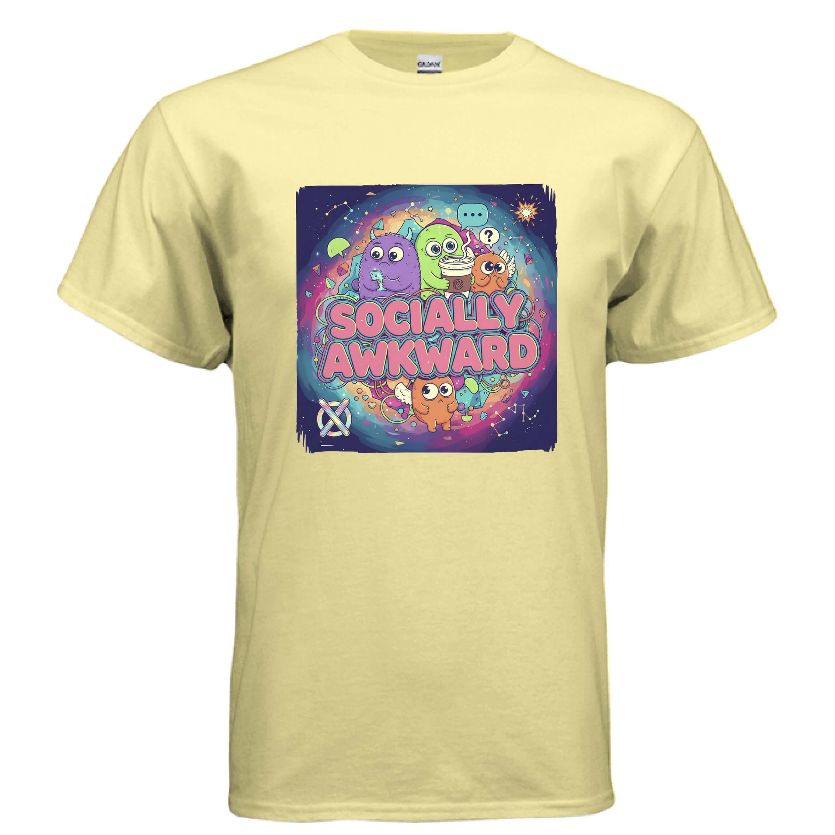 OBSIDIAN CODE delivers a Socially Awkward tee perfect for introverts who love humor, comfort, and expressive everyday style.