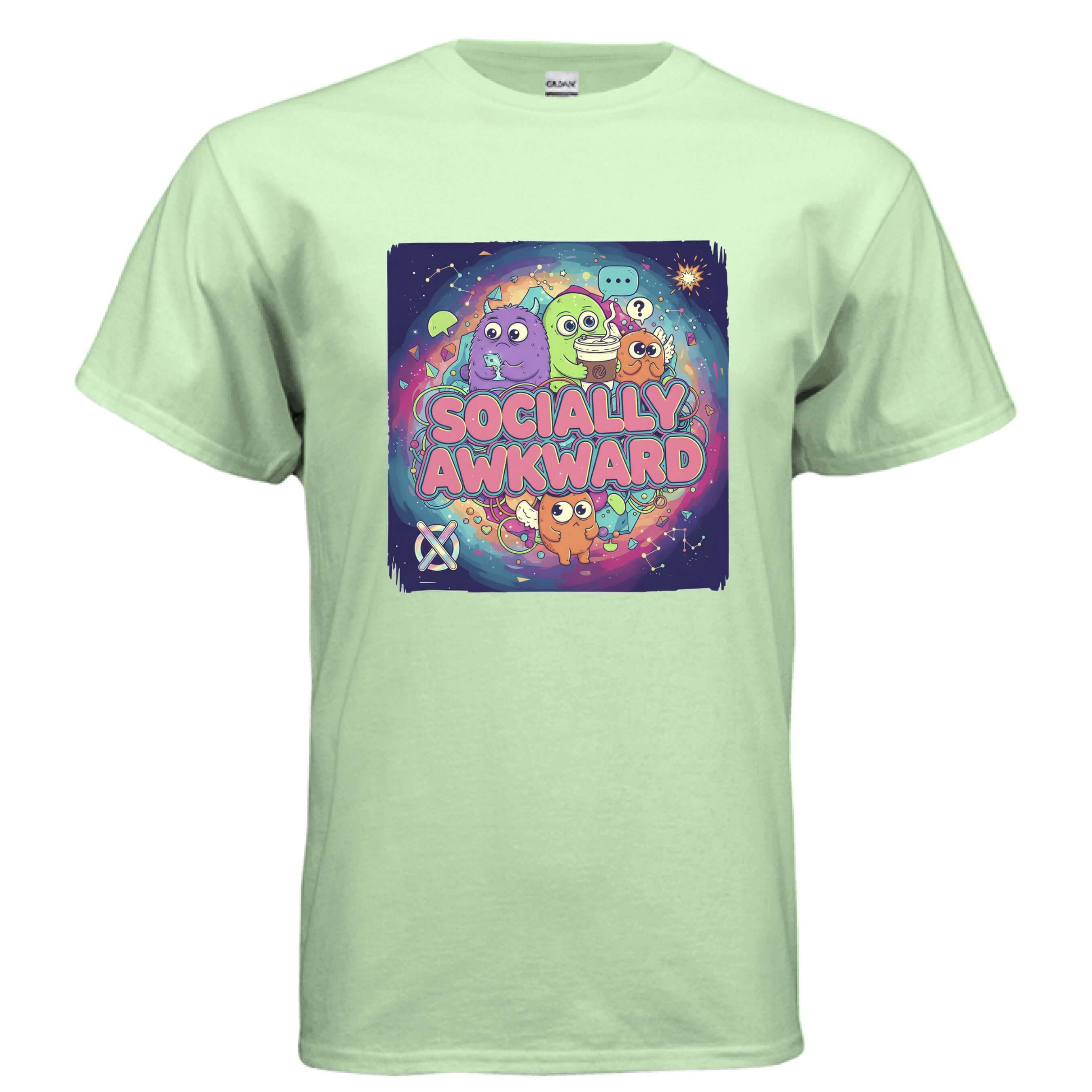 OBSIDIAN CODE delivers a Socially Awkward tee perfect for introverts who love humor, comfort, and expressive everyday style.