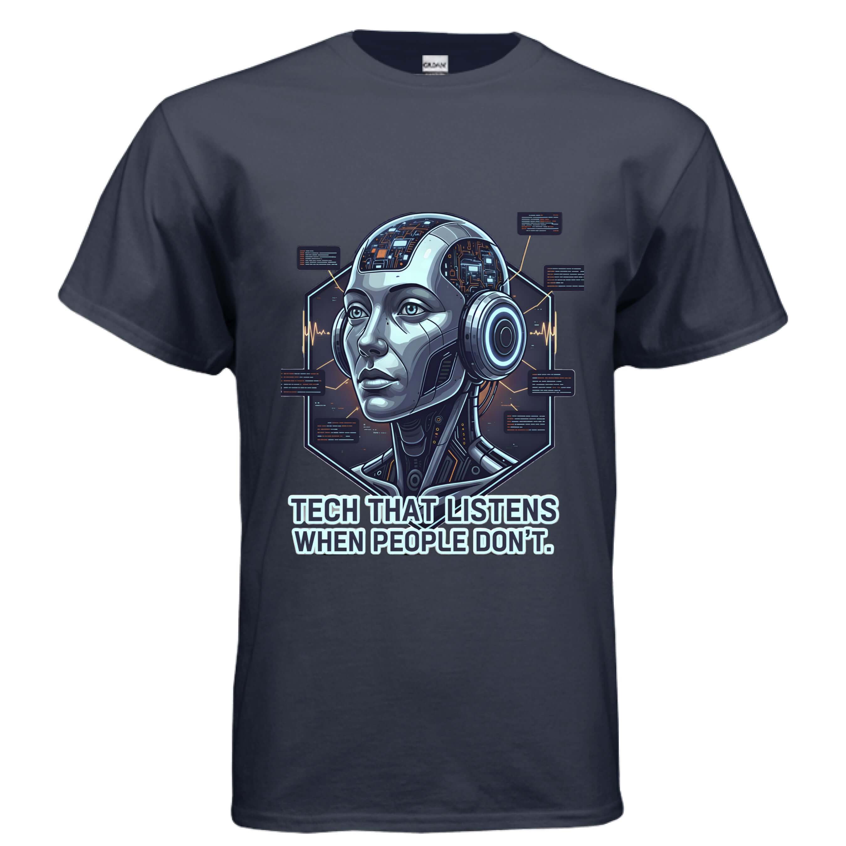 OBSIDIAN CODE delivers a smart Teach That Listens tee for educators embracing AI, EdTech, and modern learning innovation.