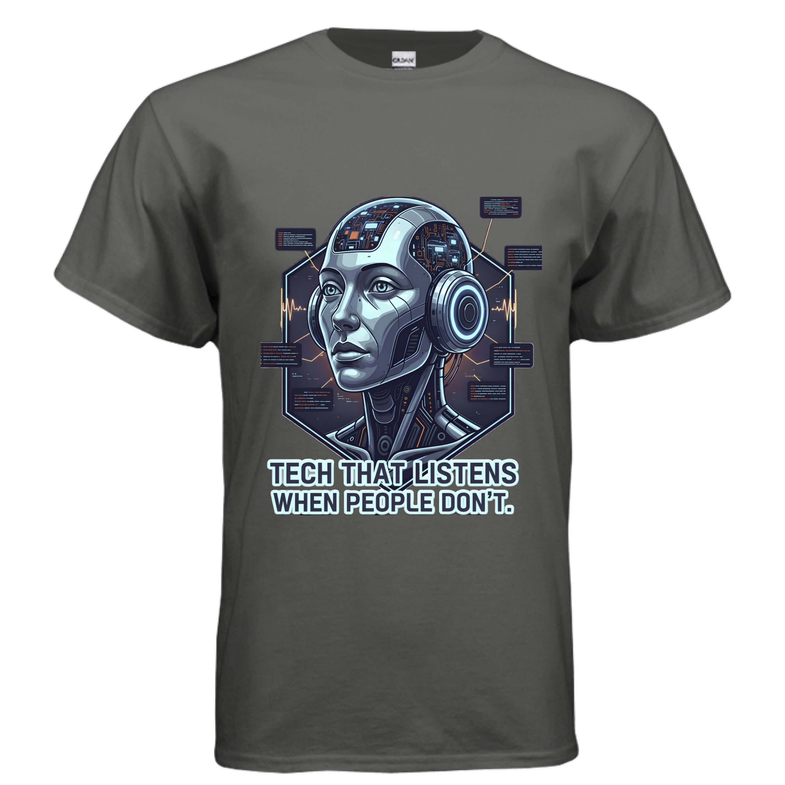 OBSIDIAN CODE delivers a smart Teach That Listens tee for educators embracing AI, EdTech, and modern learning innovation.
