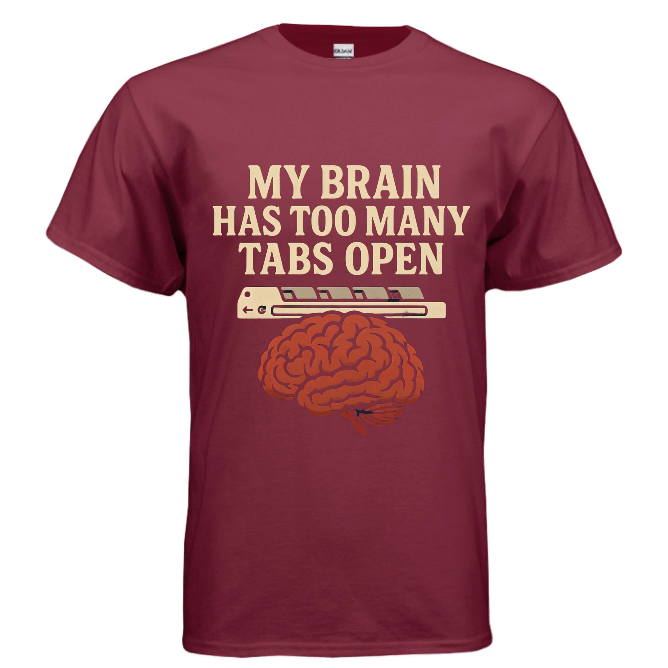 OBSIDIAN CODE delivers a hilarious Too Many Tabs tee for developers, programmers, and tech lovers who juggle chaotic digital workflows.