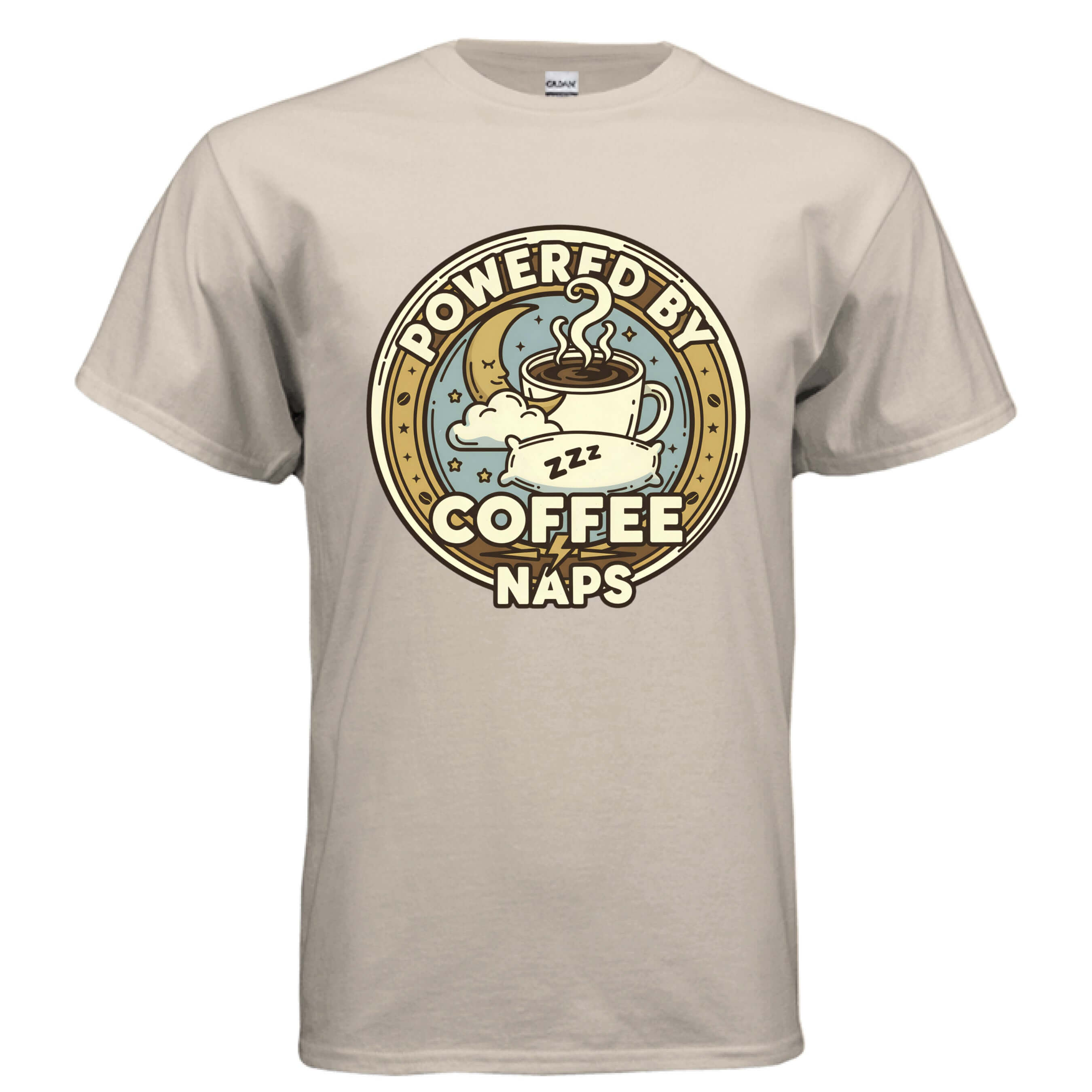 OBSIDIAN CODE brings you the Powered By Coffee tee, a fun and stylish shirt perfect for caffeine lovers and everyday comfort.