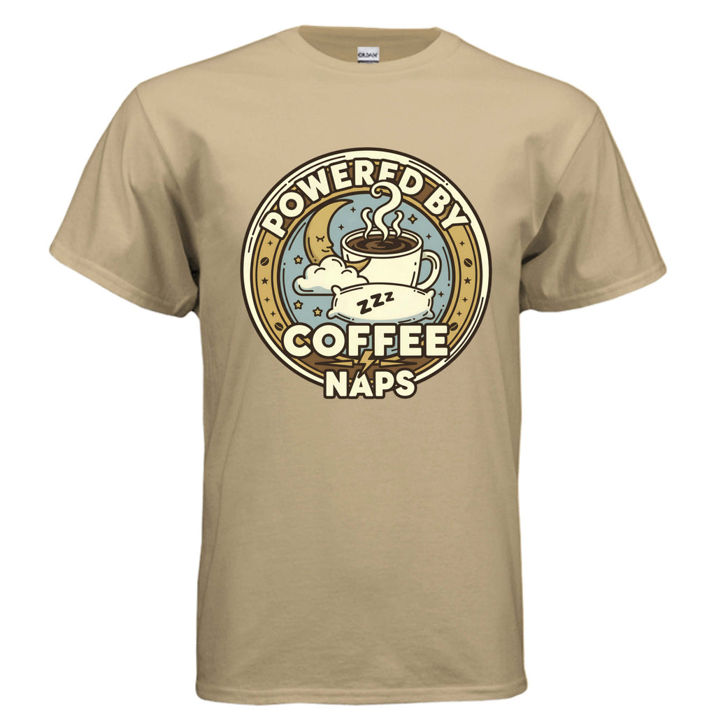 OBSIDIAN CODE brings you the Powered By Coffee tee, a fun and stylish shirt perfect for caffeine lovers and everyday comfort.