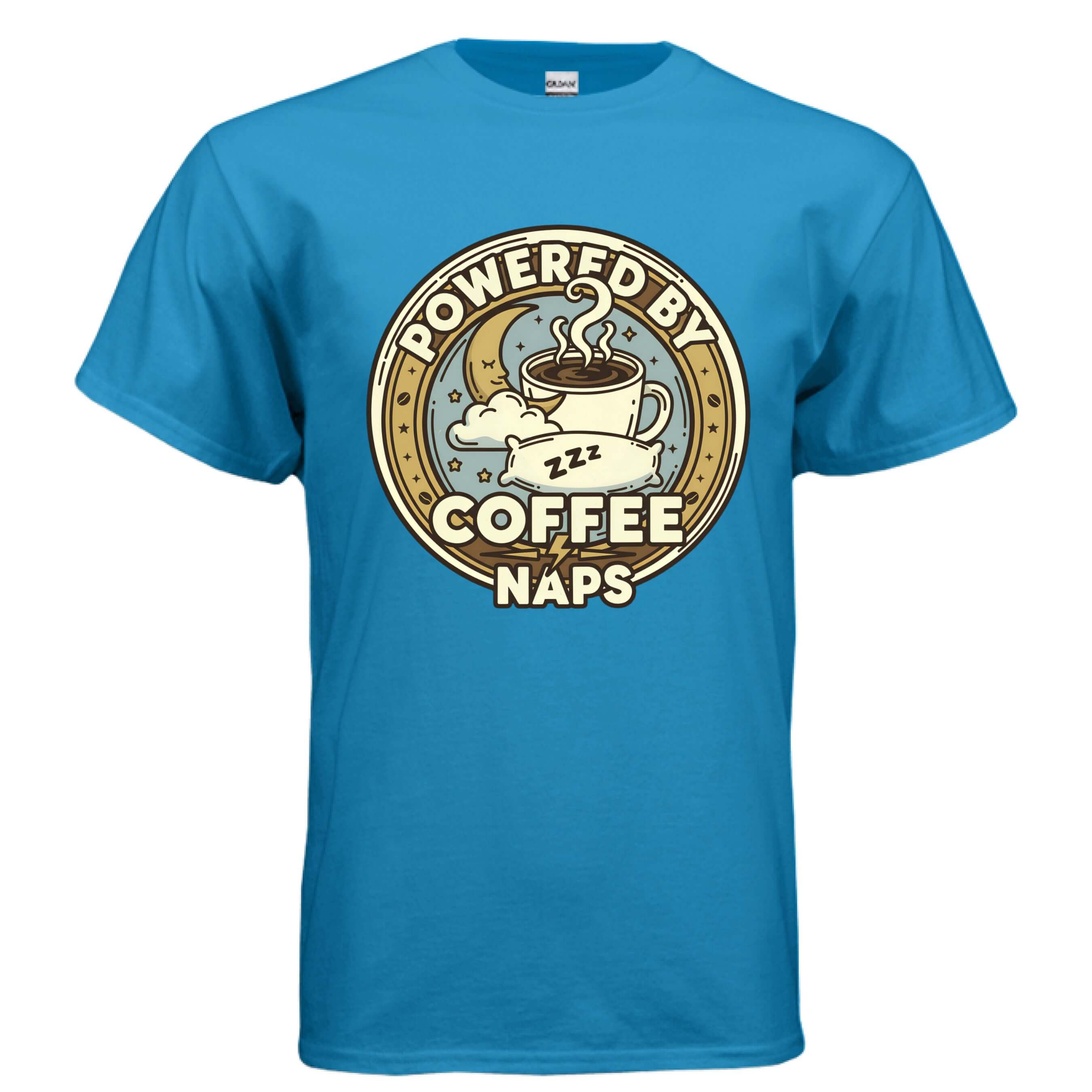 OBSIDIAN CODE brings you the Powered By Coffee tee, a fun and stylish shirt perfect for caffeine lovers and everyday comfort.